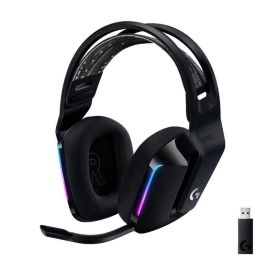 Logitech G G733 Auricular Gaming Inalámbrico con Micrófono Desmontable Blue VO!CE, RGB LIGHTSYNC, 29h Batería, para PC y Consola - Negro Precio: 109.50000028. SKU: S7816379