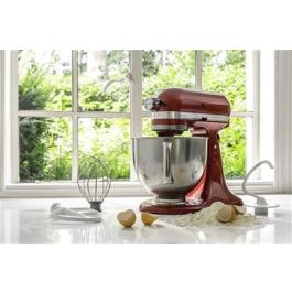 Kitchenaid Robot Línea Artisan 5KSM175 PS EER Rojo 4,8L Robot de Cocina Doméstico de Alto Rendimiento con Acción Planetaria