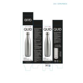 Botella Termo Acero Inoxidable Xylon Quid 0,75 L