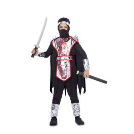 My Other Me Disfraz Ninja Dragón Armadura con Capa, Camiseta, Pantalón, Cinturón y Verdugo para Niños 5-6 Años 100% Poliéster My Other Me Disfraz Ninja Dragón Armadura con Capa, Camiseta, Pantalón, Cinturón y Verdugo para Niños 5-6 Años 100% Poliéster
