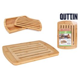 Quttin Bandeja Corta Pan Bambú 36 x 25 x 1.8 cm (6 Unidades) Precio: 45.78999975. SKU: S2201951