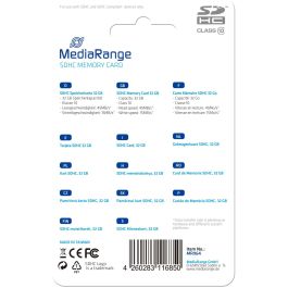 MediaRange Tarjeta de Memoria SDHC 32GB Clase 10