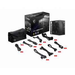 Msi MSI MPG A850G PCIE5 Bloque de Potencia 850W 50 ~ 60 Hz Certificación 80 Plus Gold