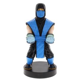 Cable Guy EXQUISITE GAMING Soporte Figura Sub Zero Mortal Kombat 21cm para Mando y Móvil PS5, Xbox, iPhone