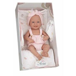 Muñeca elegance 42 cm zoe rosa c/cambiador y babero (cuerpo vinyl, sexo niña) Muñeca elegance 42 cm zoe rosa c/cambiador y babero (cuerpo vinyl, sexo niña)