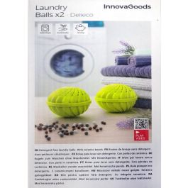 Bolas para Lavar la Ropa sin Detergente Delieco InnovaGoods Pack de 2 uds Bolas para Lavar la Ropa sin Detergente Delieco InnovaGoods Pack de 2 uds
