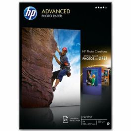 Papel fotográfico HP Q5456A - 25 hojas A4 - Paquete de 1 - Brillo Precio: 28.99000038. SKU: B1F2CLMZBV