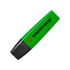 Rotulador Stabilo Boss Fluorescente 70 Verde 10 unidades