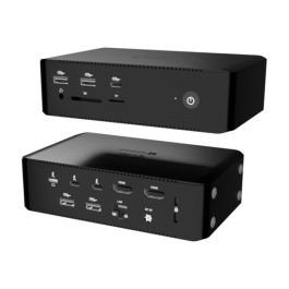 i-tec Thunderbolt 5 Quattro Dock PD 140W Docking Station, 11 en 1, 8K 60Hz, 2.5G Ethernet, 4x USB-A 3.2, Aluminio, Para Portátil Windows, Mac Precio: 319.78999976. SKU: B18KR2KLHW