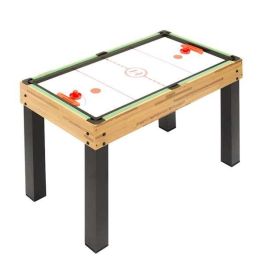 Mesa multijuegos de madera 12 en 1 124x61x81 cm Mesa multijuegos de madera 12 en 1 124x61x81 cm