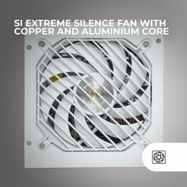 Mars Gaming Fuente de Alimentación 750W MPB750SIW Extreme Silence 80 PLUS Bronze Blanco