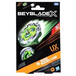 HASBRO Wand Wizard 1-60R UX Beyblade X Kit Inicial: Top de Rotación Derecha y Ataque con Lanzador, Sistema de Aceleración X (+8 Años)