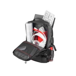 GENESIS Pallad 410 Mochila para Portátil 15.6" Universal, Impermeable, Poliéster 1680D, Senderismo Urbano Negro GENESIS Pallad 410 Mochila para Portátil 15.6" Universal, Impermeable, Poliéster 1680D, Senderismo Urbano Negro