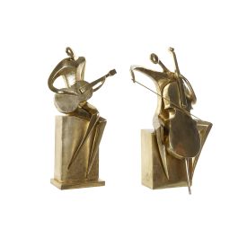 Figura Glam DKD Home Decor Dorado 18 x 45 x 31 cm (2 Unidades)