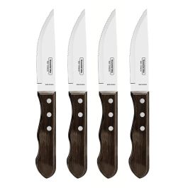 Juego de cuchillos jumbo 4 piezas polywood castaño 12,7cm tramontina Precio: 20.59000009. SKU: S7919483