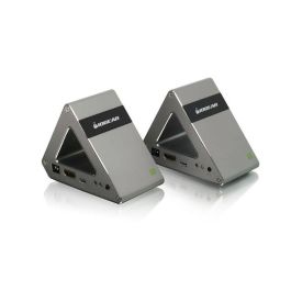 IOGEAR GW4K30GH60 Transmisor y Receptor Inalámbrico 60GHz 4K UHD, Extensor de Video y Audio de Ultra Baja Latencia