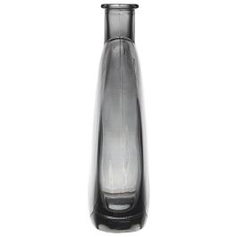 Home Deco Factory Jarrón Vidrio Natural altura 18,5 cm