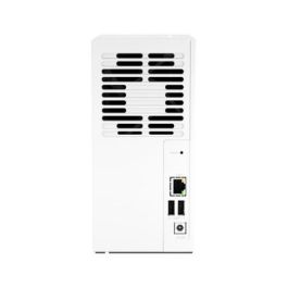 Qnap TS-233 Servidor NAS de 2 Bahías, ARM Quad-core 2.0GHz, 2GB RAM, SATA 6Gb/s, RAID 0/1/JBOD, Gigabit Ethernet, iSCSI