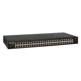 Netgear GS348 RM - Switch de red no administrado con 48 puertos Gigabit Ethernet para montaje en rack, 1U