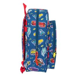 Mochila Escolar Cars Racing Azul marino 27 x 33 x 10 cm