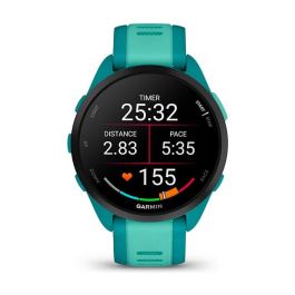 Garmin Forerunner 165 Music aqua Reloj Inteligente GPS AMOLED Pantalla Táctil Resistente al Agua Monitor de Frecuencia Cardíaca y Oxígeno