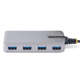 Hub USB Startech 5G4AB-USB-A-HUB Gris