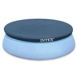 Intex Cubrepiscinas Redondo Easy Set 366 cm PVC/PE para Piscinas Desmontables
