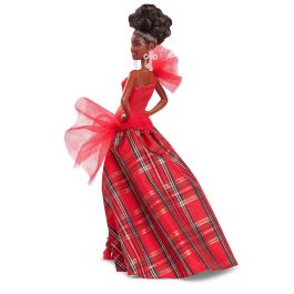 Muñeca Barbie Signature Holiday Pelo Negro Hrm62 Mattel