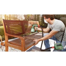 Bosch PFS 5000 E Pistola de pintura 1200 W, Caudal 500 ml/min, 2 Vasos 1000 ml, Sistema ALLPaint para Interiores y Exteriores