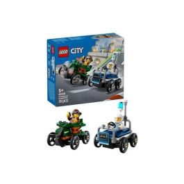 Juego de construccion coches de carreras: avión vs cama de hospital lego city great vehicles Juego de construccion coches de carreras: avión vs cama de hospital lego city great vehicles