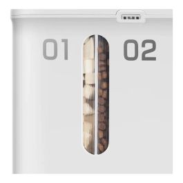 Petkit YumShare Dual-Hopper Comedero Automático para Mascotas con Cámara, Blanco, ABS, Interior, CE, Universal