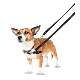 Halti Arnés de Control Delantero, ideal para Perros Medianos y Grandes, Talla L (cintura 80-120cm), Negro-Rojo