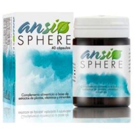 ERGONAT Ansiosphere 40 Cápsulas, Complemento Alimenticio para Periodos de Estrés con Vitaminas y Extractos Naturales Precio: 20.5000004. SKU: B1C7J7HLVZ