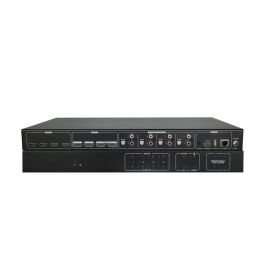 Vivolink VLHDMIMAT4X4 HDMI 2.0 Matrix Switcher 4x4 profesional con 4K, downscaling y matriz de audio SPDIF/analógico