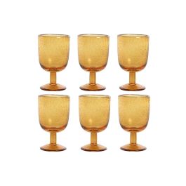 Copa Basicos DKD Home Decor Ambar 8 x 14 x 8 cm Set de 6 Precio: 51.59000044. SKU: B19MFMRAXT