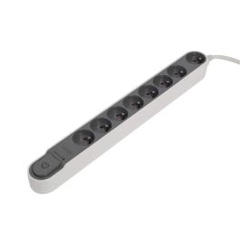 Chacon Regleta Protector de Sobretensión y Pararrayos de 8 Enchufes con Interruptor, Cable de 1,5m 16A Gris Precio: 29.49999965. SKU: B1378CN42P