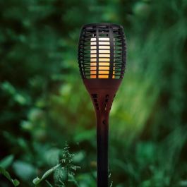 LUMI GARDEN Maity Sun Antorcha Solar - Efecto Llama, LED, 80 cm, Luz Blanco Cálido