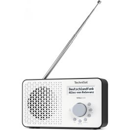 TechniSat VIOLA 200 Radio portátil digital DAB+/FM en blanco/negro