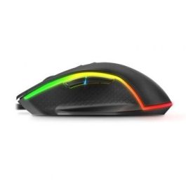 Krom NXKROMKEOS Ratón Gaming Keos RGB Óptico, Sensor de Precisión 6400 DPI, 7 Botones Programables con Software, Diseño Ergonómico Krom NXKROMKEOS Ratón Gaming Keos RGB Óptico, Sensor de Precisión 6400 DPI, 7 Botones Programables con Software, Diseño Ergonómico