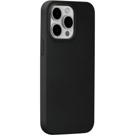 dbramante1928 Monaco MagSafe iPhone 15 Pro Max Night Black - Funda de Silicona Reciclada con Triple Protección