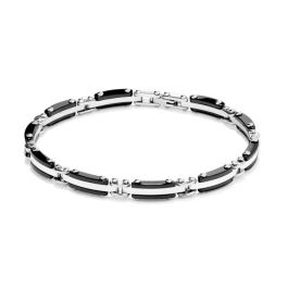 Pulsera Hombre Radiant RH000002 Negro Plateado Precio: 74.50000008. SKU: B1D4VPMTZY