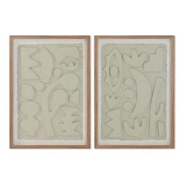 Cuadro Home ESPRIT Beige Abstracto Escandinavo 50 x 3 x 70 cm (2 Unidades) Precio: 64.49999985. SKU: B1GEGZ8LRM
