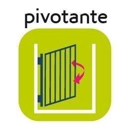 Nordlinger Pro NOR1685453548902 Barrera de Seguridad Infantil Vogue, 69-75 cm, Giratoria y de Fácil Apertura