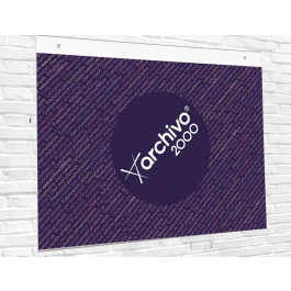 Archivo 2000 Expositor Mural DIN A4 Horizontal 300x235 mm Cristal Transparente
