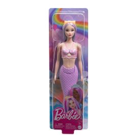 Barbie Muñeca Sirena Cabello Fantasía Lila Hrr06 Mattel