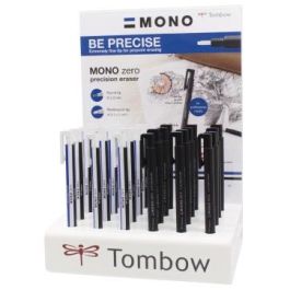 Tombow Mono Zero Lápiz Borrador de Precisión Expositor 24 Uds. - Puntas Surtidas y Finas para Borrado Limpio, Profesional y Recargable Precio: 97.98999991. SKU: B1JNQHVY9Y