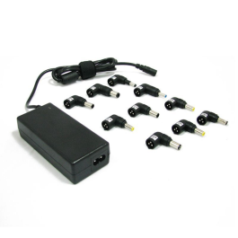 Leotec LENCSHOME10 Cargador universal automático de 70W para ordenador portátil, incluye 10 adaptadores, detección de voltaje 15-20V, negro Precio: 24.50000014. SKU: S5612057