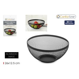 Cesta de metal para frutas Confortime 26x12.5 cm (12 Unidades) Precio: 39.88999982. SKU: B1JSAQKX6V