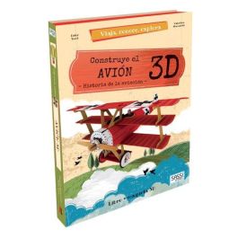 Puzle 3D Y Libro Sassi Manolito Books Construye El Avion 3D 34 Piezas (+6 Años) Precio: 19.94999968. SKU: B1A432YRM4
