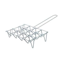 Parrilla para Verduras EDM 33,5 x 25 cm Metal Cromo Parrilla para Verduras EDM 33,5 x 25 cm Metal Cromo